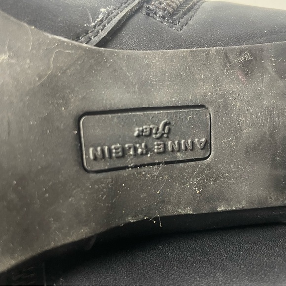 Anne Klein iflex Double Buckle Bootie Side Zip Size 7.5 “Towny” Vegan - Picture 14 of 15